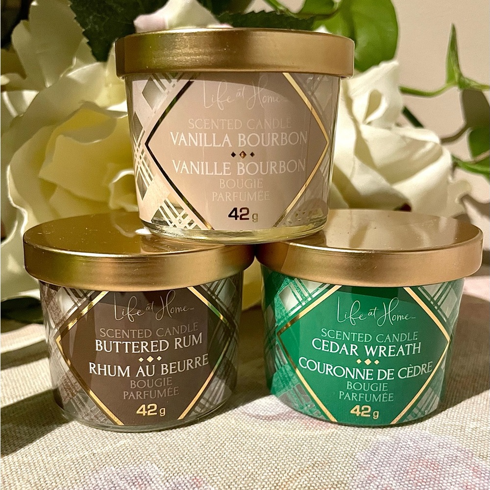 2/$20💞Candle Trio